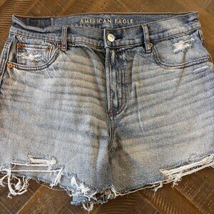 American Eagle Jean Shorts Strigid Size 10